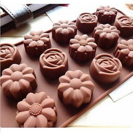 Moule Chocolat Mini Fleurs – Maison des Pâtissiers
