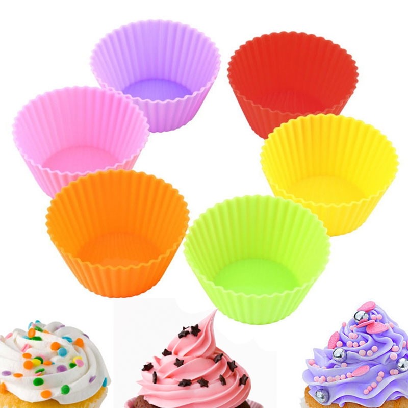 200 Pcs Caissettes à Cupcakes en Silicone, Moule En Silicone Pour Muffins  Cupcakes Gâteau - Cdiscount Maison